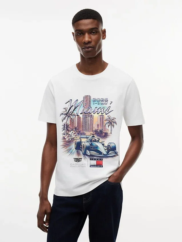 Tommy x Cadillac F1® Team Miami T-shirt Tommy x Cadillac F1® Team Miami T-shirt