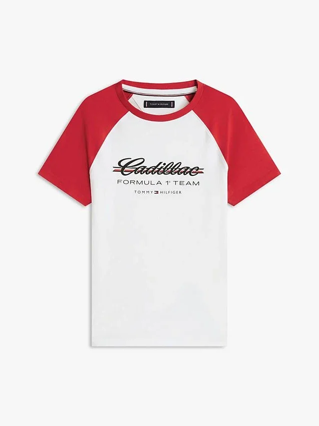 Tommy x Cadillac F1® Team Raglan T-shirt Tommy x Cadillac F1® Team Raglan T-shirt