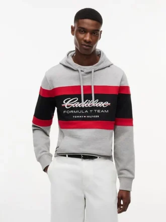 Tommy x Cadillac F1® Team Script-hoodie