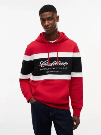 Tommy x Cadillac F1® Team Script-hoodie