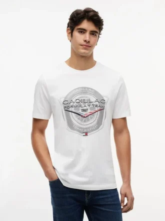 Tommy x Cadillac F1® Team Tire T-shirt