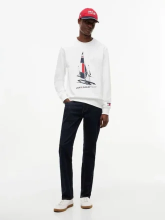 Tommy x US SailGP Team Boat-sweatshirt