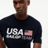 Tommy x US SailGP Team Logo T-shirt Tommy x US SailGP Team Logo T-shirt