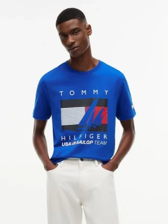 Tommy x US SailGP Team T-shirt met print