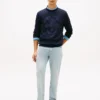 Tonal Club Logo Intechno Knit Sweatshirt Tonal Club Logo Intechno Knit Sweatshirt