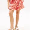 Tropisch bedrukte ruffle-short voor kinderen Tropisch bedrukte ruffle-short voor kinderen