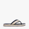 Tweekleurige teenslipper Tweekleurige teenslipper