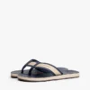 Tweekleurige teenslipper Tweekleurige teenslipper