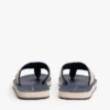 Tweekleurige teenslipper Tweekleurige teenslipper