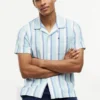 Twill-campshirt met normale pasvorm