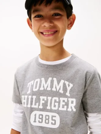 Varsity-logo T-shirt voor kinderen