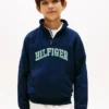 Varsity-sweatshirt met kwartrits voor kinderen Varsity-sweatshirt met kwartrits voor kinderen