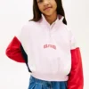 Varsity-sweatshirt met kwartrits voor kinderen Varsity-sweatshirt met kwartrits voor kinderen
