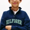Varsity-sweatshirt met kwartrits voor kinderen Varsity-sweatshirt met kwartrits voor kinderen
