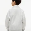 Varsity-sweatshirt met kwartrits voor kinderen Varsity-sweatshirt met kwartrits voor kinderen