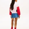 Varsity-sweatshirt met kwartrits voor kinderen Varsity-sweatshirt met kwartrits voor kinderen