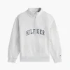 Varsity-sweatshirt met kwartrits voor kinderen Varsity-sweatshirt met kwartrits voor kinderen
