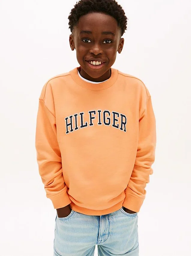 Varsity-sweatshirt met logo voor kinderen Varsity-sweatshirt met logo voor kinderen