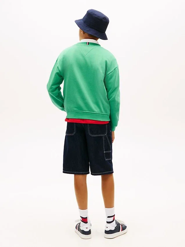 Varsity-sweatshirt met logo voor kinderen Varsity-sweatshirt met logo voor kinderen