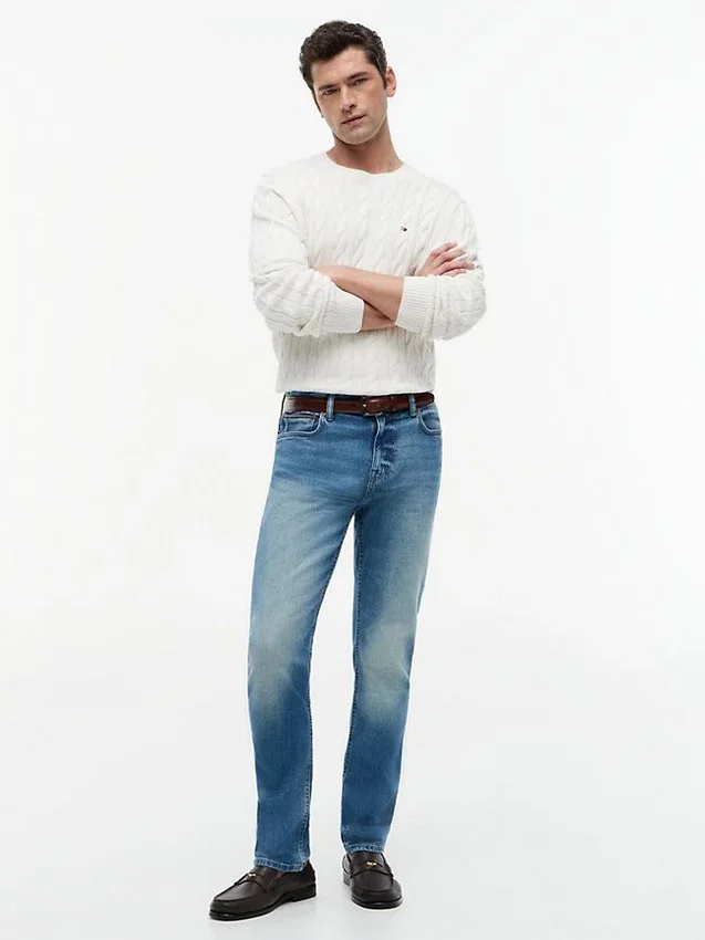 Verbleichte stretch slim fit Jeans Verbleichte stretch slim fit Jeans