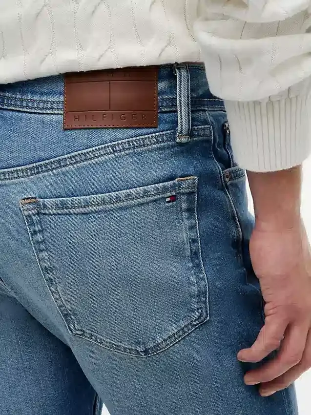 Verbleichte stretch slim fit Jeans Verbleichte stretch slim fit Jeans