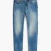 Verbleichte stretch slim fit Jeans Verbleichte stretch slim fit Jeans