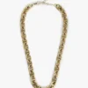 Vergulde ketting met maritieme schakels Vergulde ketting met maritieme schakels
