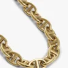 Vergulde ketting met maritieme schakels Vergulde ketting met maritieme schakels