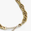 Vergulde ketting met maritieme schakels Vergulde ketting met maritieme schakels