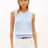Vest met kabelpatroon Vest met kabelpatroon