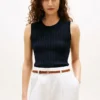 Vest met kabelpatroon Vest met kabelpatroon