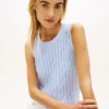 Vest met kabelpatroon Vest met kabelpatroon