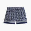 Voile short met all-over scriptmonogram Voile short met all-over scriptmonogram