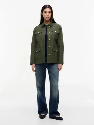 Waterafstotend utility-jack met riemen Waterafstotend utility-jack met riemen