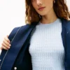 Waterafstotende korte parka met capuchon