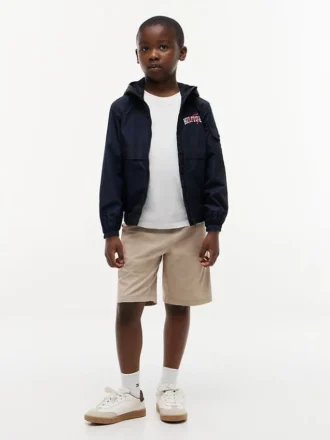 Zeiljas met capuchon voor kinderen