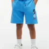 Zonne- en golflogo-sweatshort voor kinderen