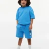 Zonne- en golflogo-sweatshort voor kinderen