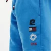 Zonne- en golflogo-sweatshort voor kinderen