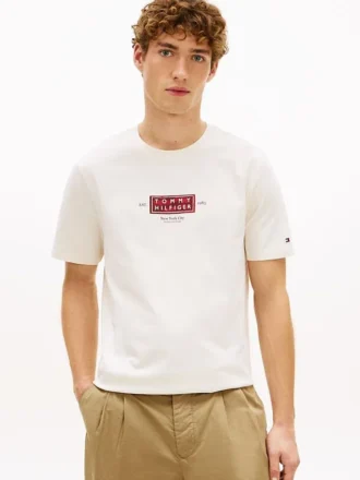 Zwaar T-shirt met NYC-logo Zwaar T-shirt met NYC-logo