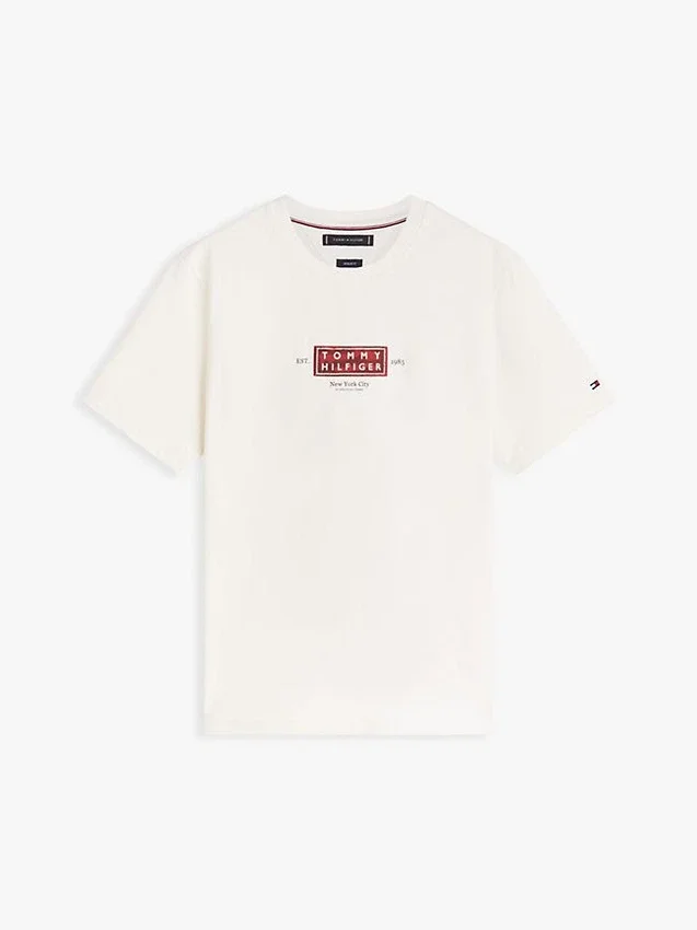 Zwaar T-shirt met NYC-logo Zwaar T-shirt met NYC-logo